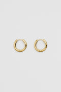 Tarnish-Resistant Large Slim Hoop
