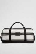 Patch Logo Stripe Tote
