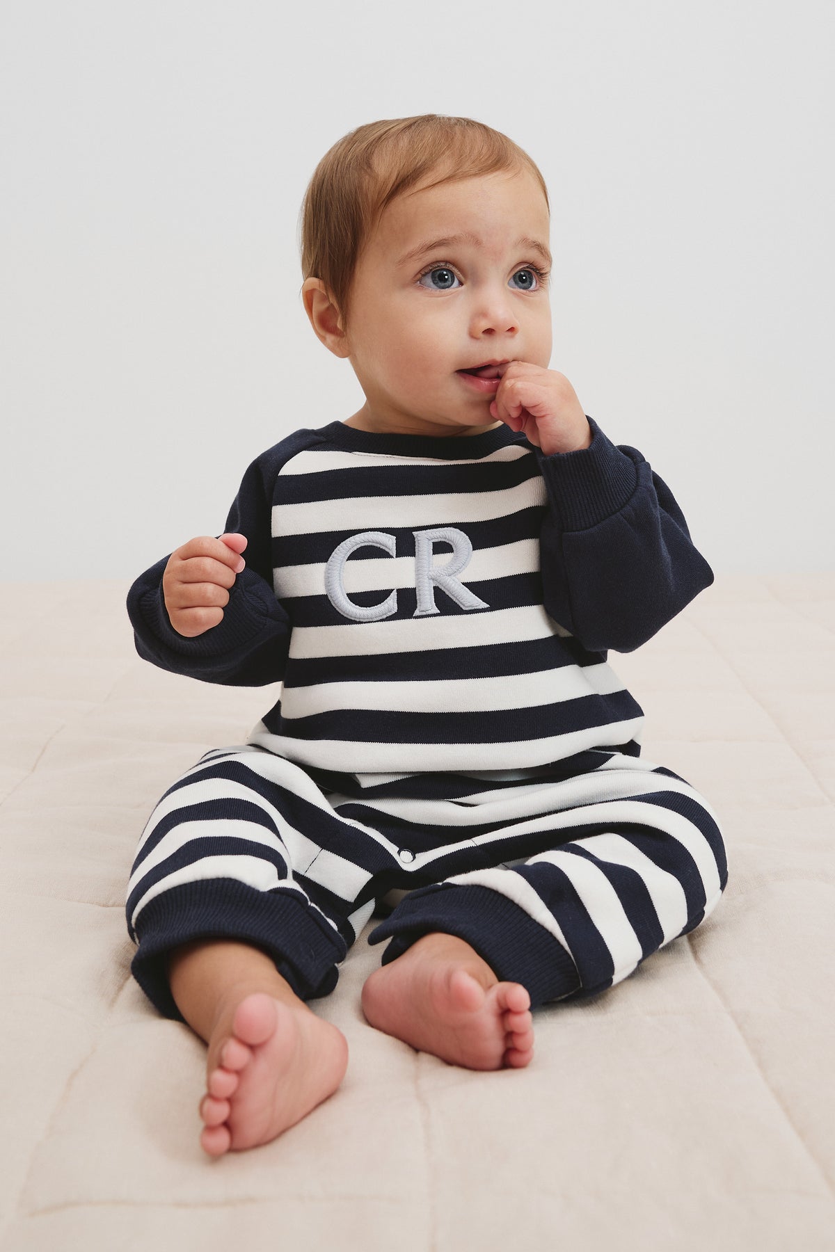 Cotton Logo Oversized Jumpsuit