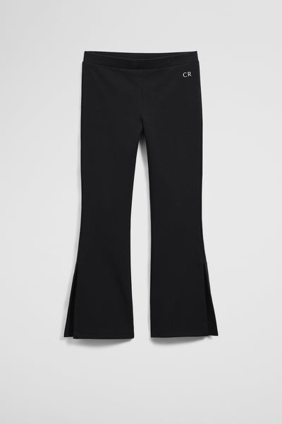 Organically Grown Cotton Blend Flare Tech Pant