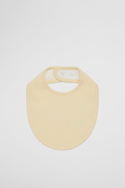 Organically Grown Cotton Waffle Bib