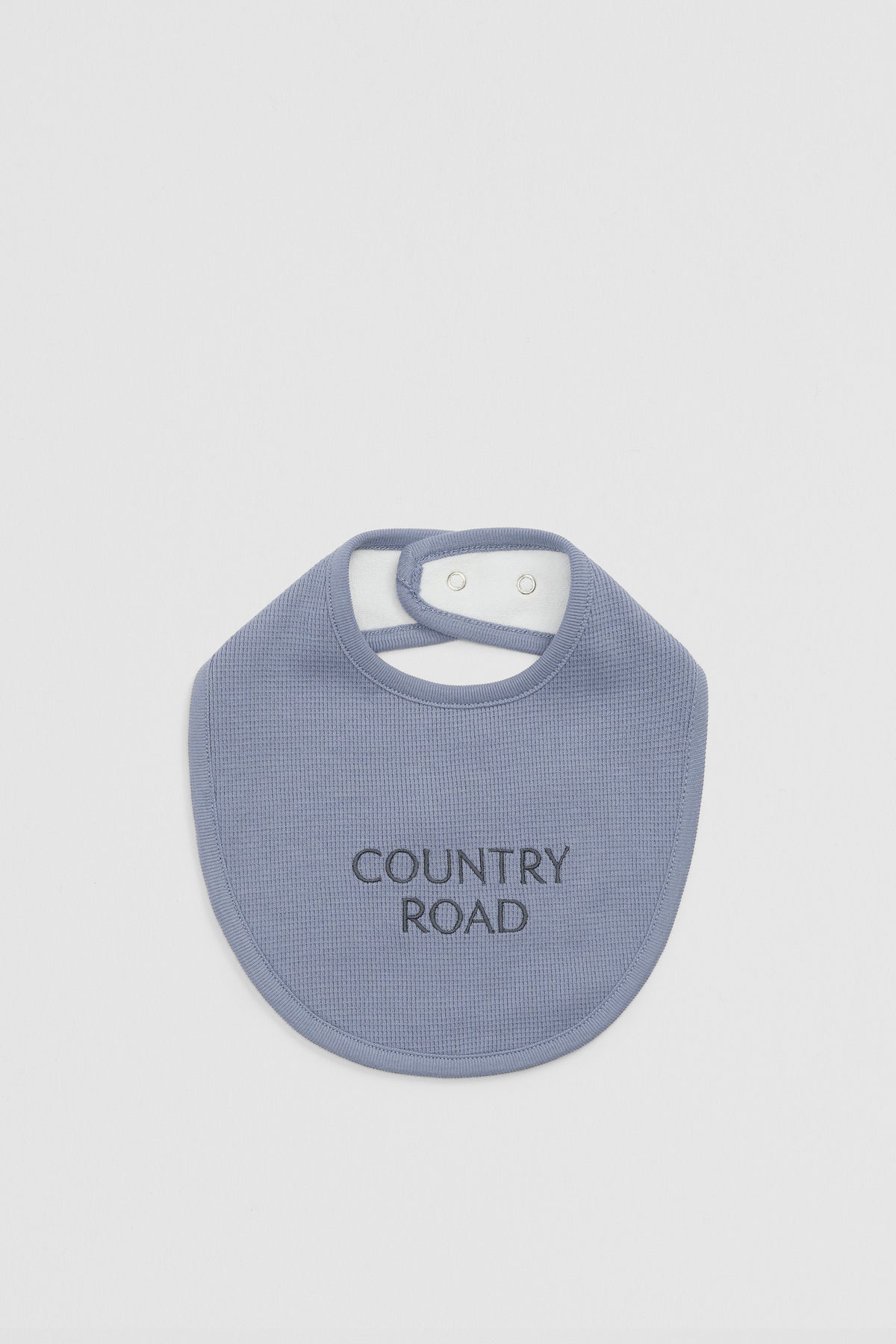 Organically Grown Cotton Waffle Bib
