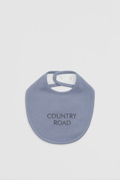 Organically Grown Cotton Waffle Bib