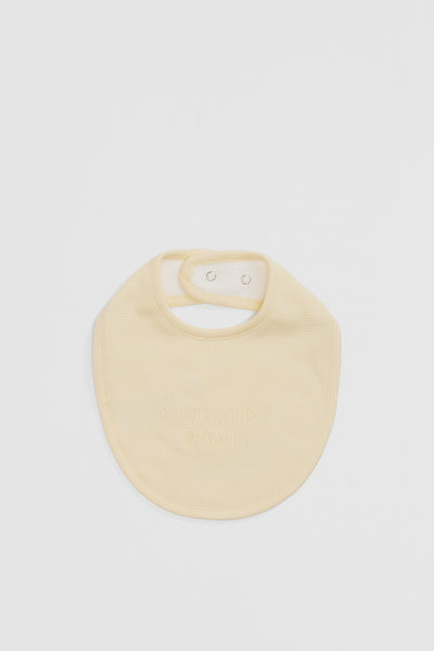 Organically Grown Cotton Waffle Bib