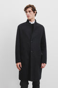 Wool Blend Double Faced Coat