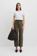 High Rise Wide Leg Jean