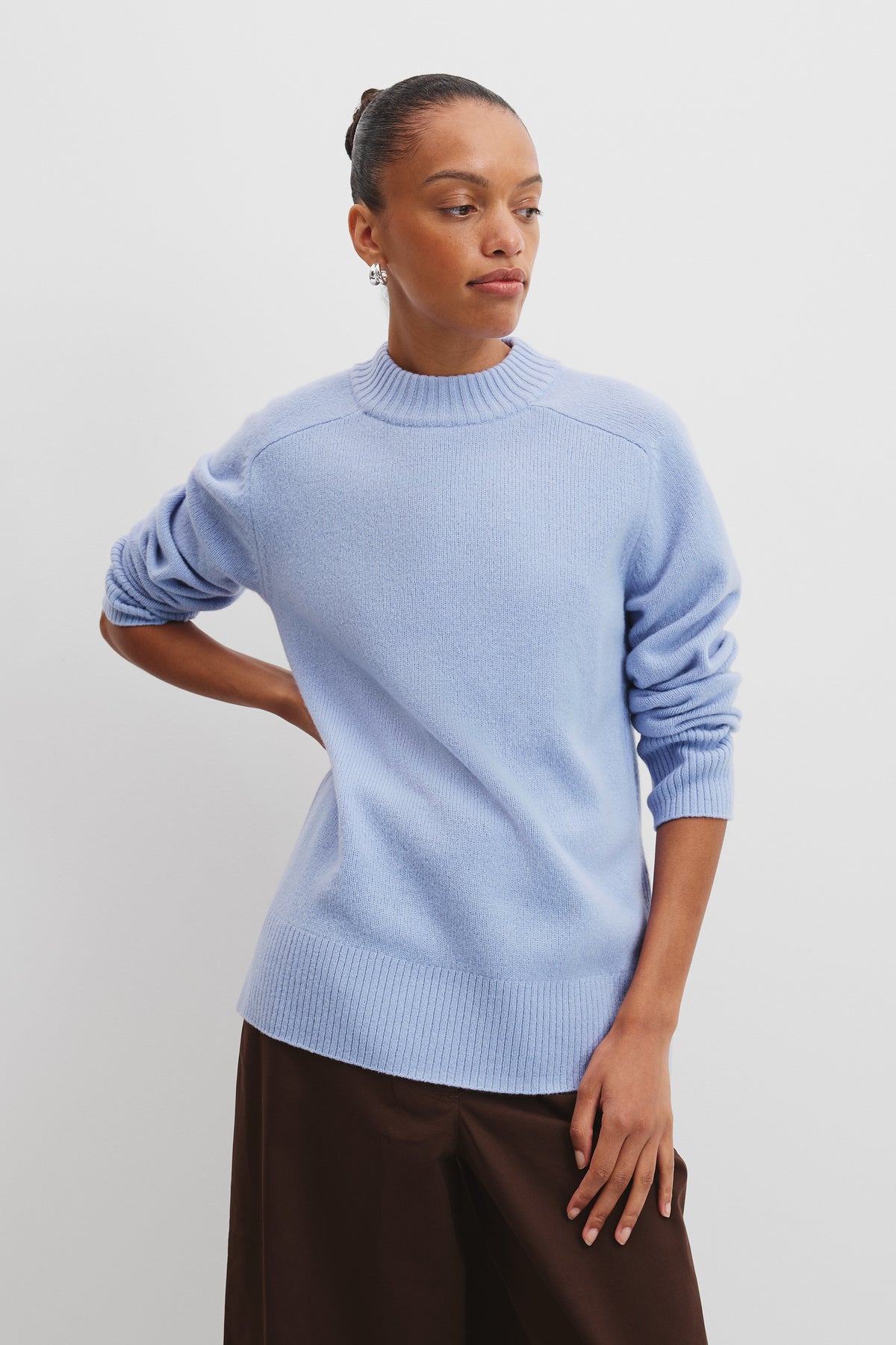 Merino Wool Longline Knit