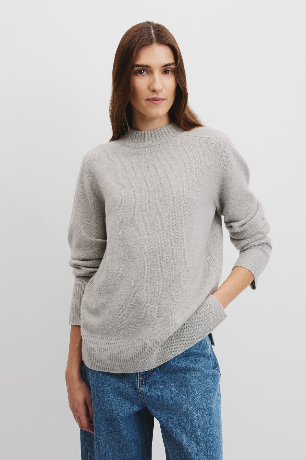 Merino Wool Longline Knit