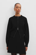 Compact Knit Bomber