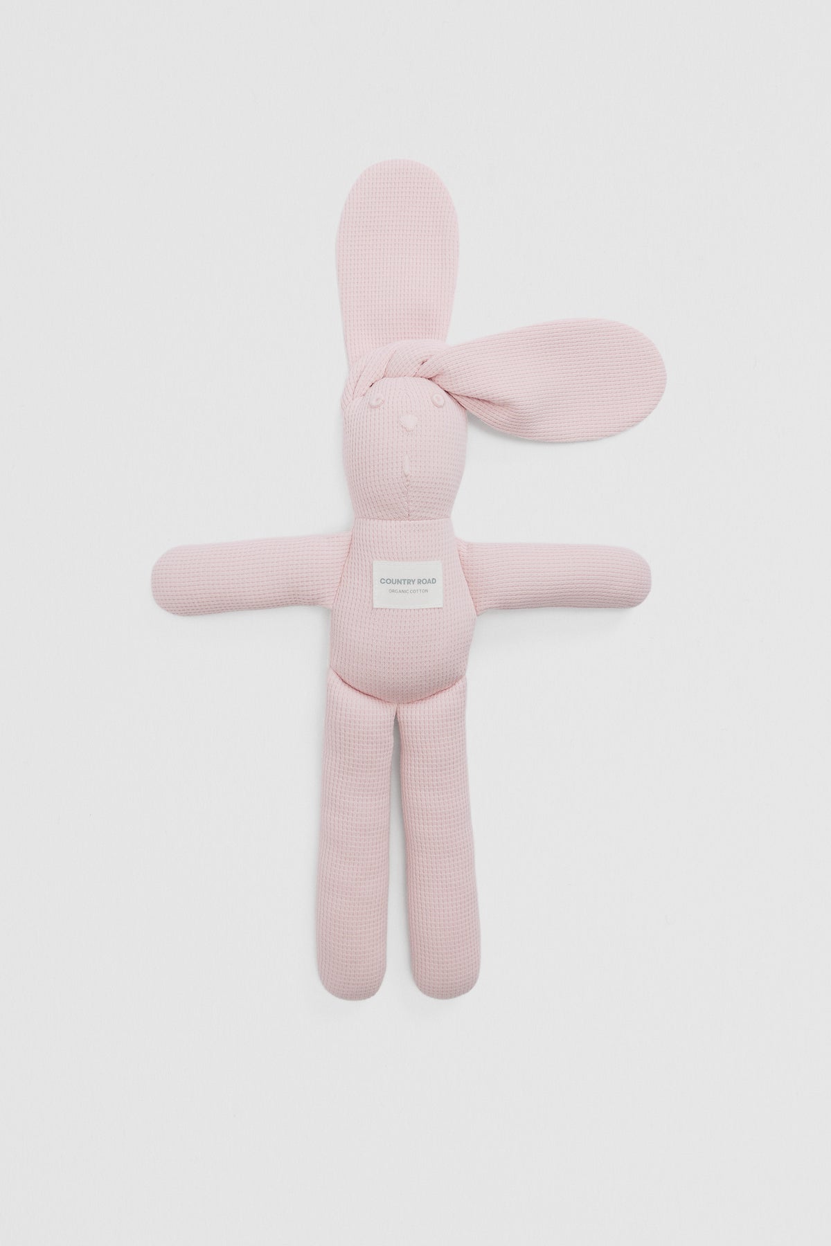 Organically Grown Cotton Waffle Bunny