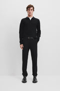 Australian Merino Wool Button Knit Polo