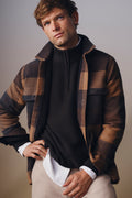 Check Cotton Overshirt
