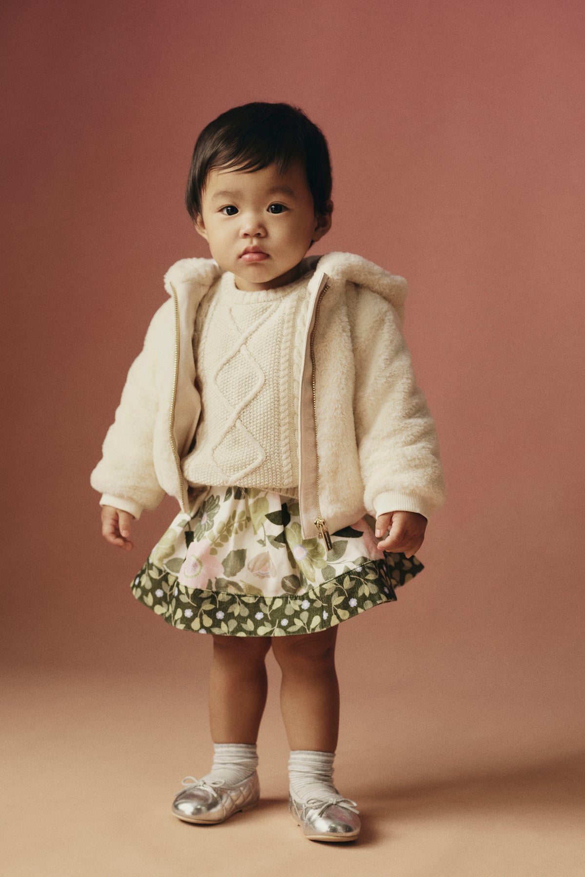 Faux Fur Bomber Jacket