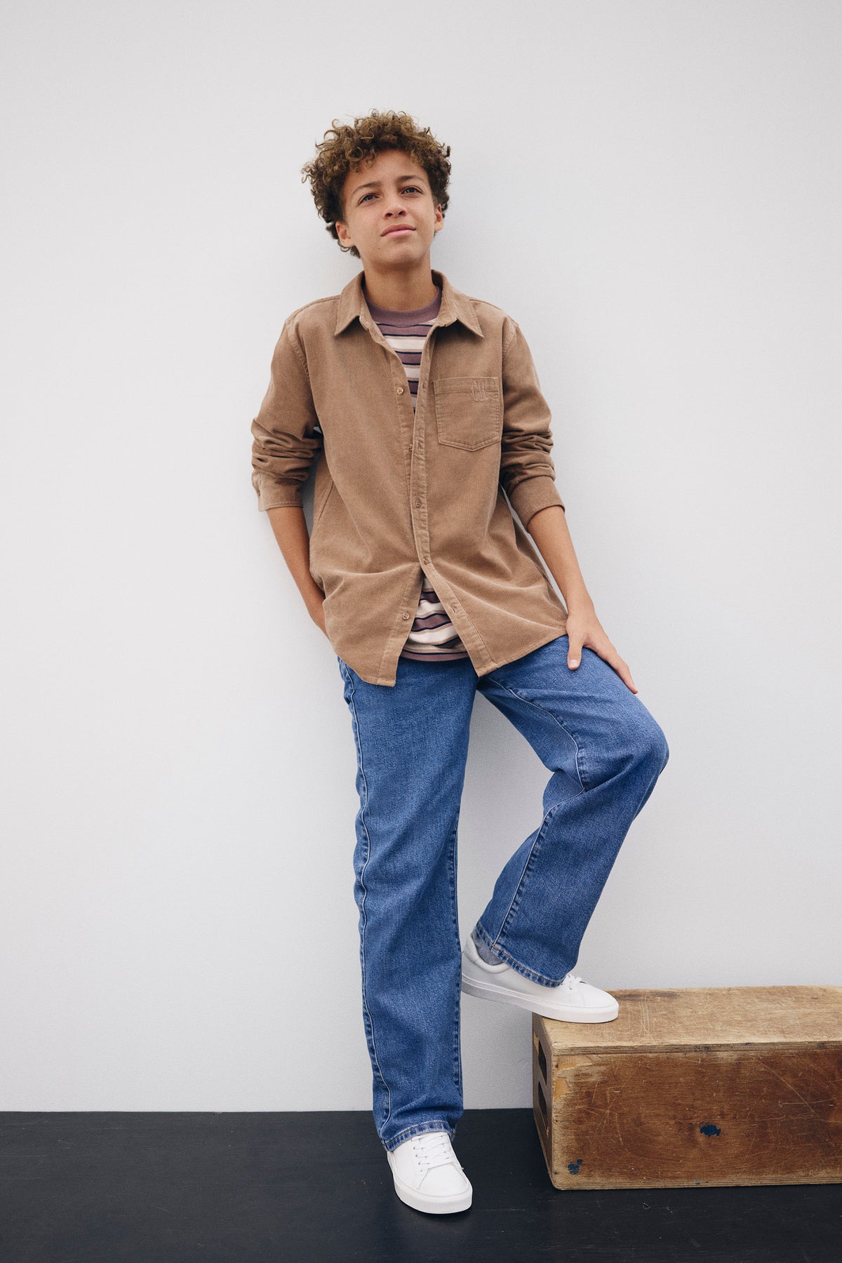 Teen Cotton Cord Shirt