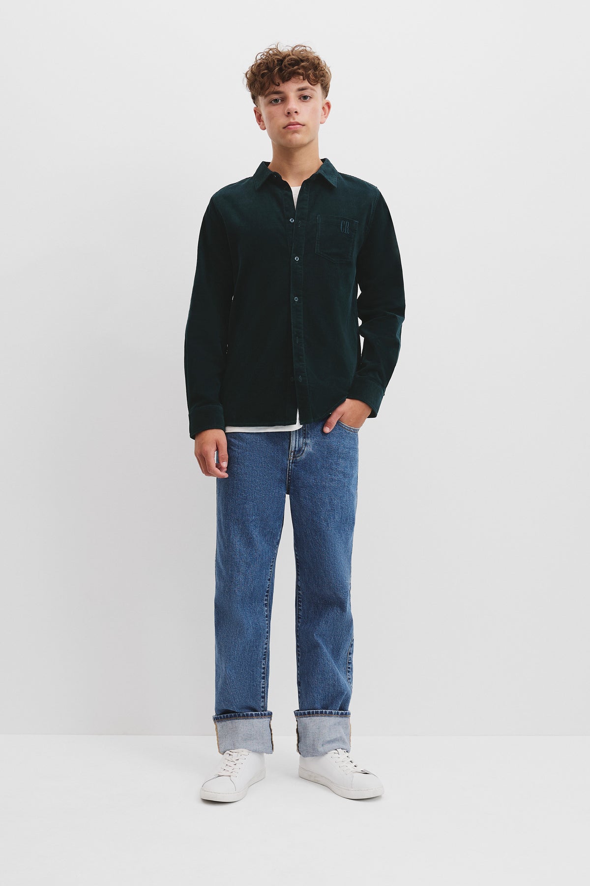 Teen Cotton Cord Shirt