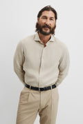 Tailored Fit Organically Grown Linen Shirt