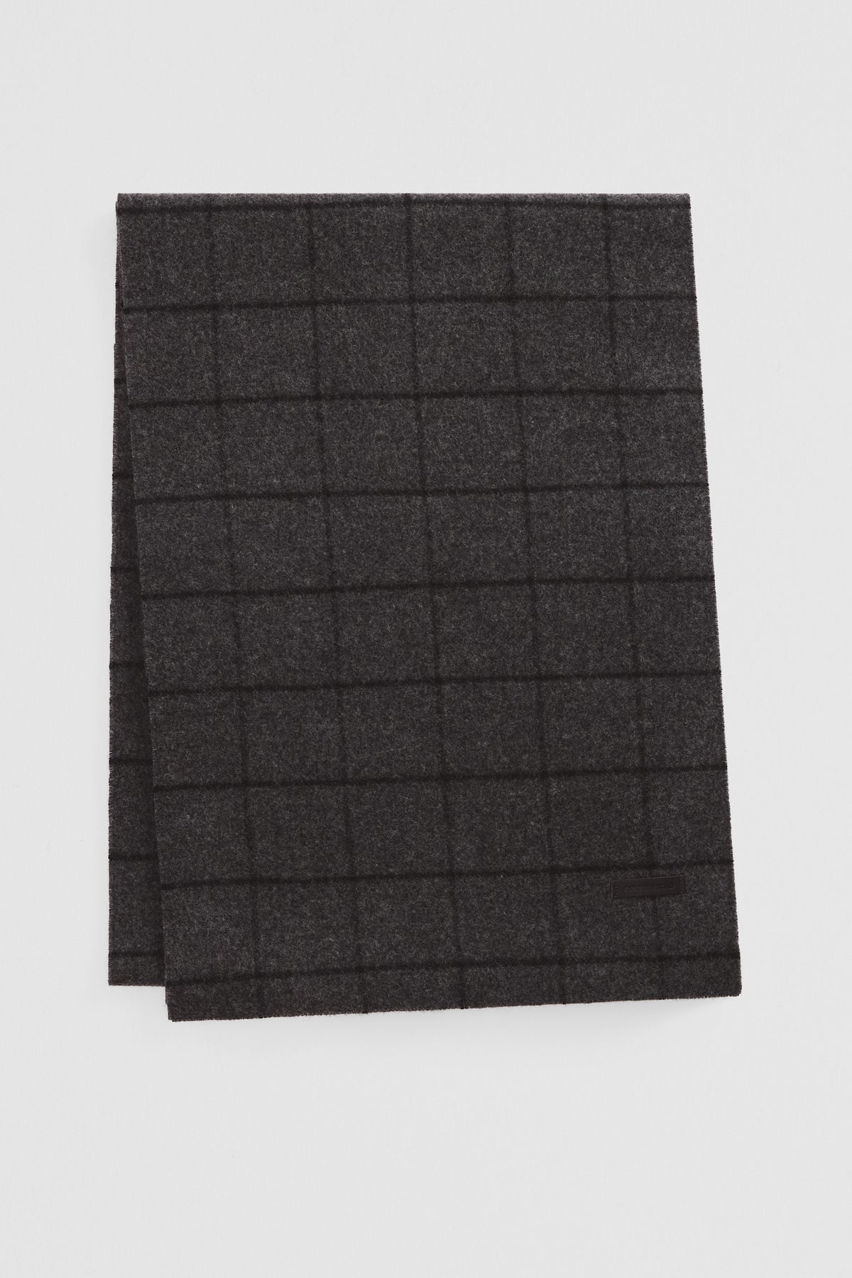 Woven Check Scarf