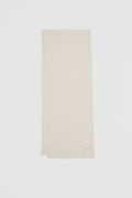 Wool Cashmere Rib Scarf
