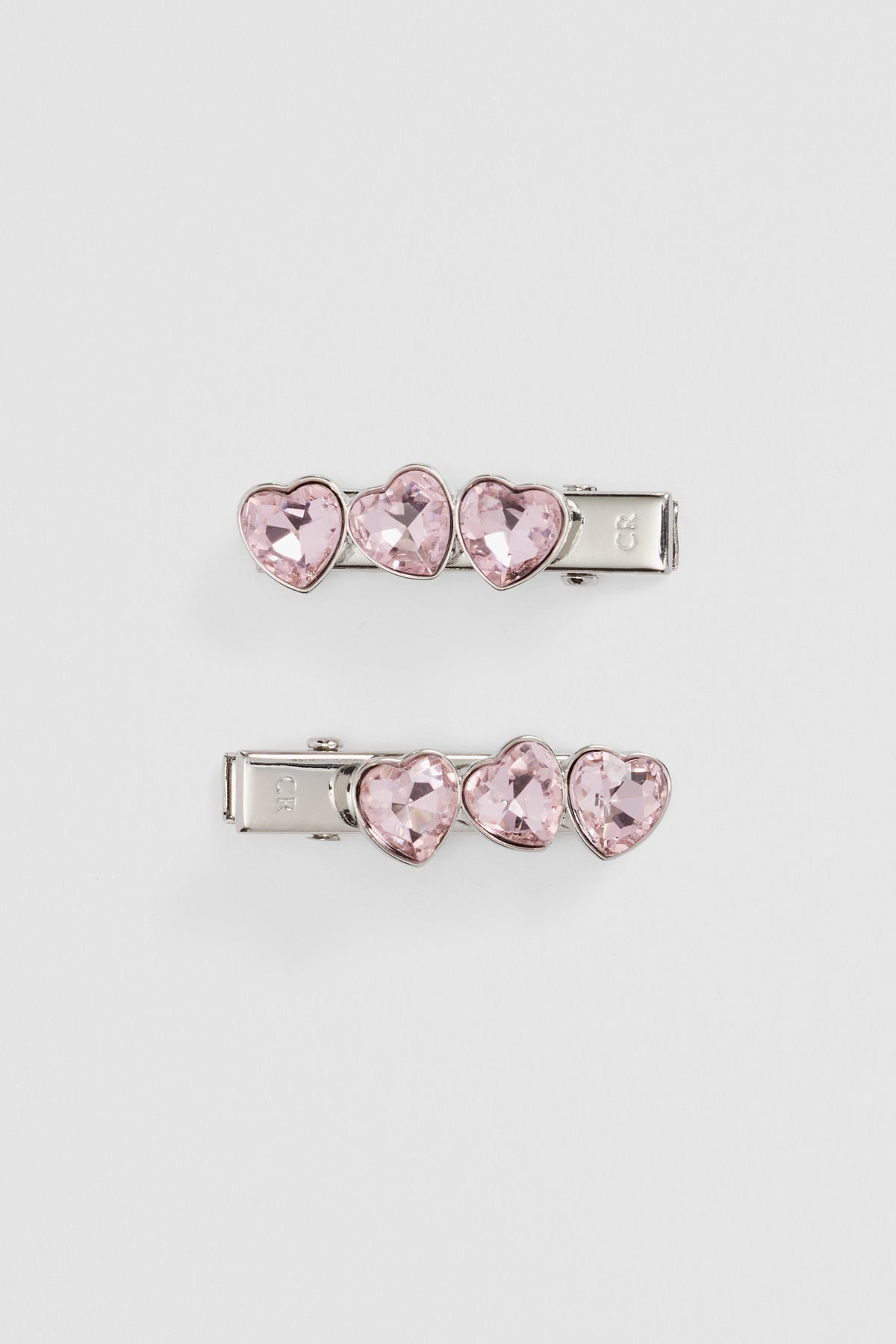Mini Heart Clip Pack Of 2