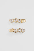 Mini Heart Clip Pack Of 2