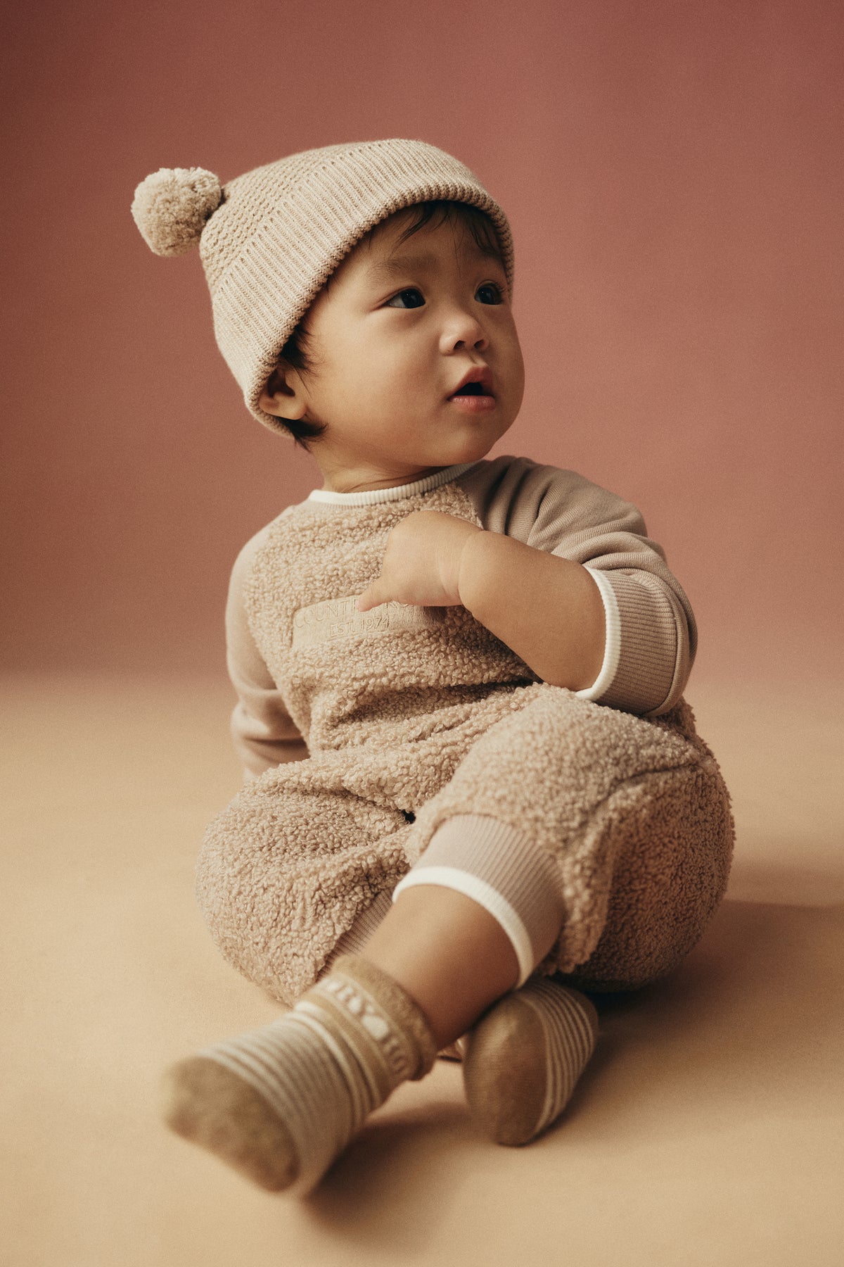 Recycled Polyester Sherpa Onesie