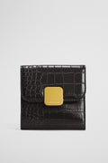Croc-Embossed Wallet
