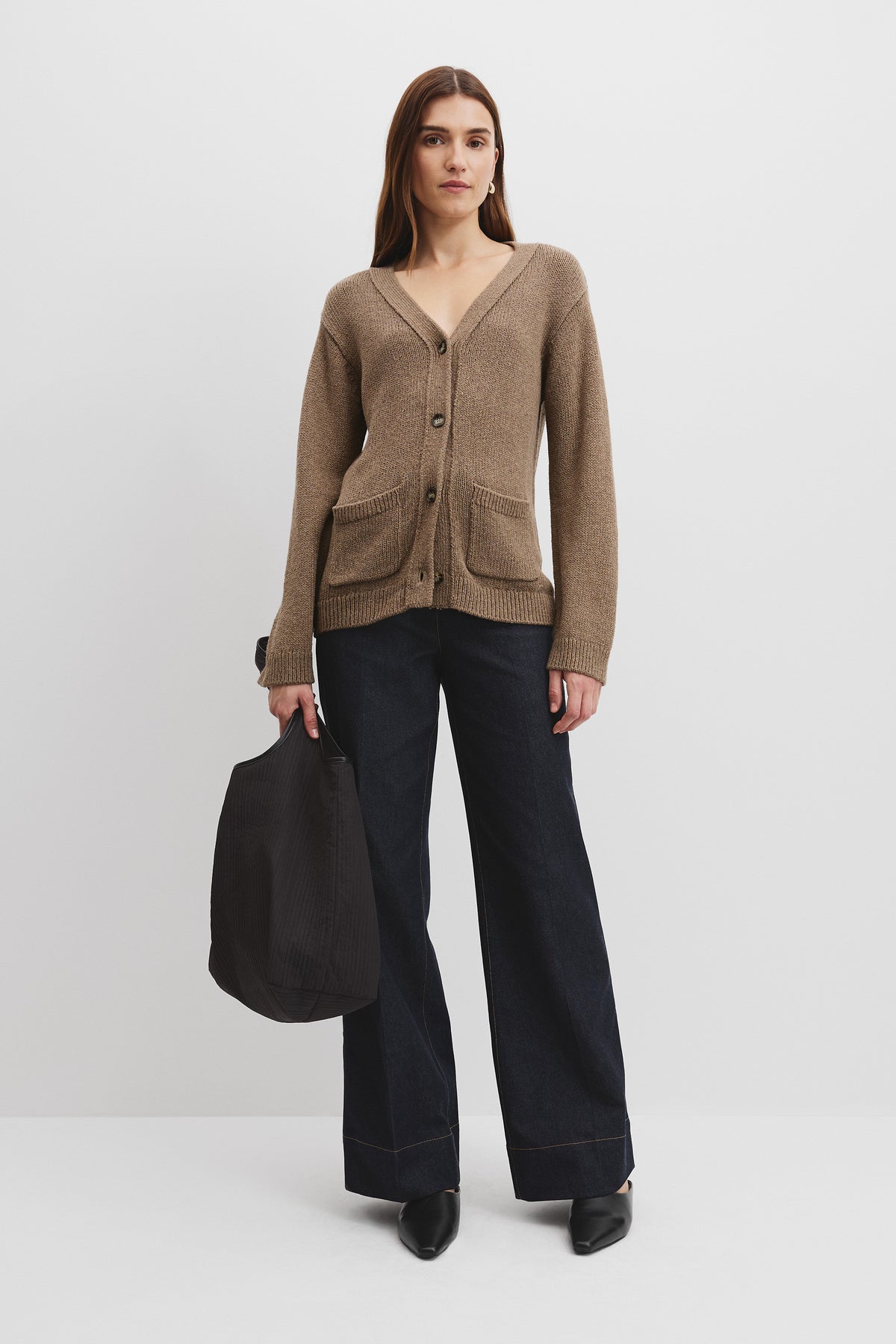 Relaxed Knit Cardigan