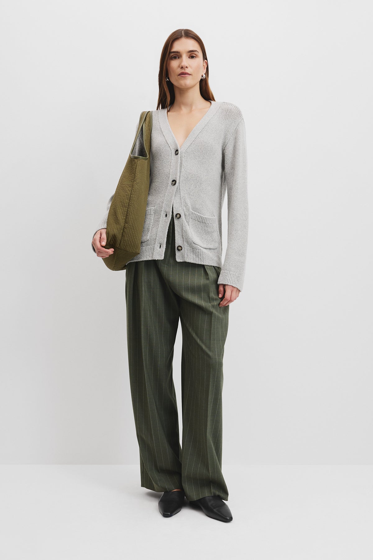 Relaxed Knit Cardigan