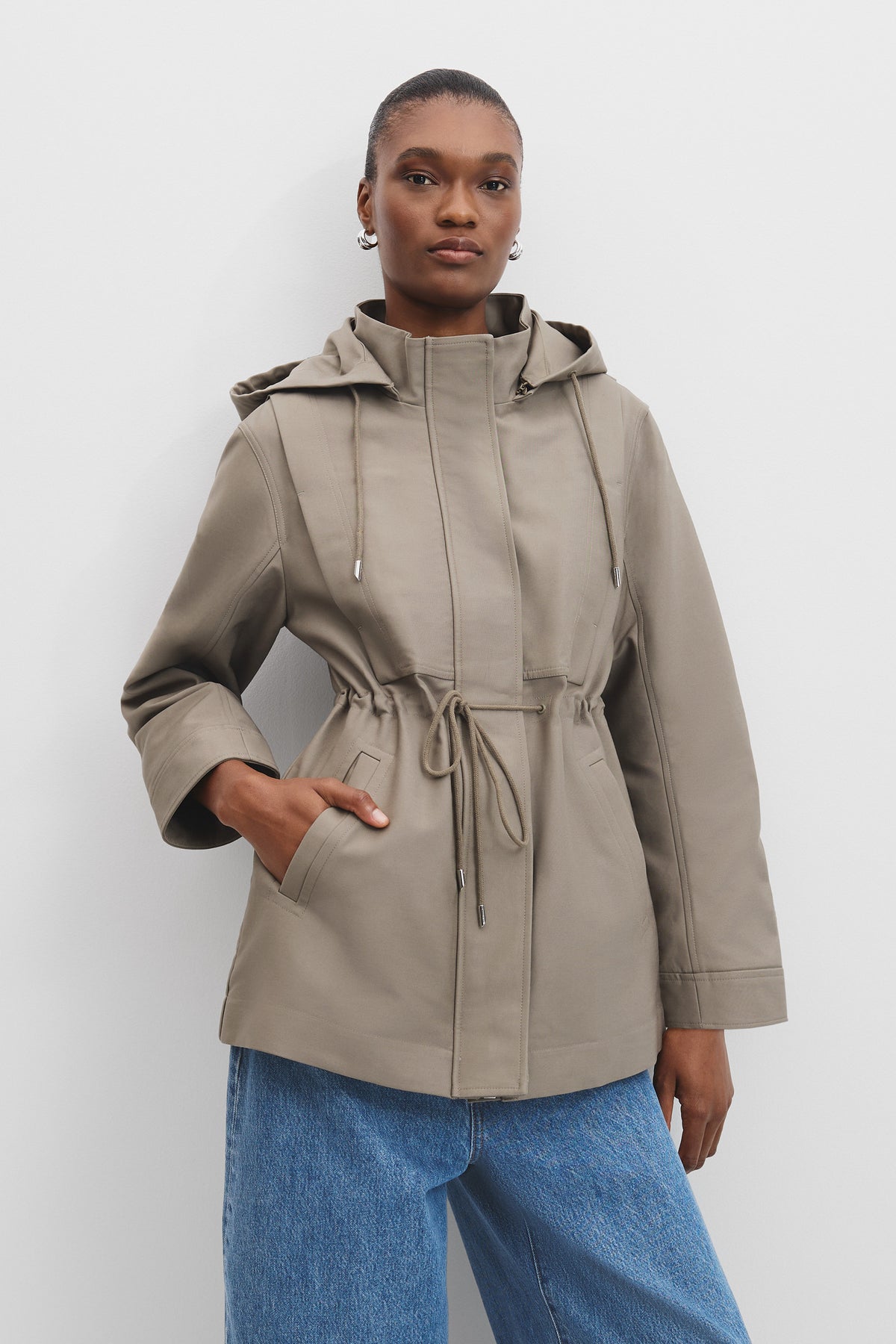 Cinched Parka