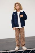 Padded Denim Jacket