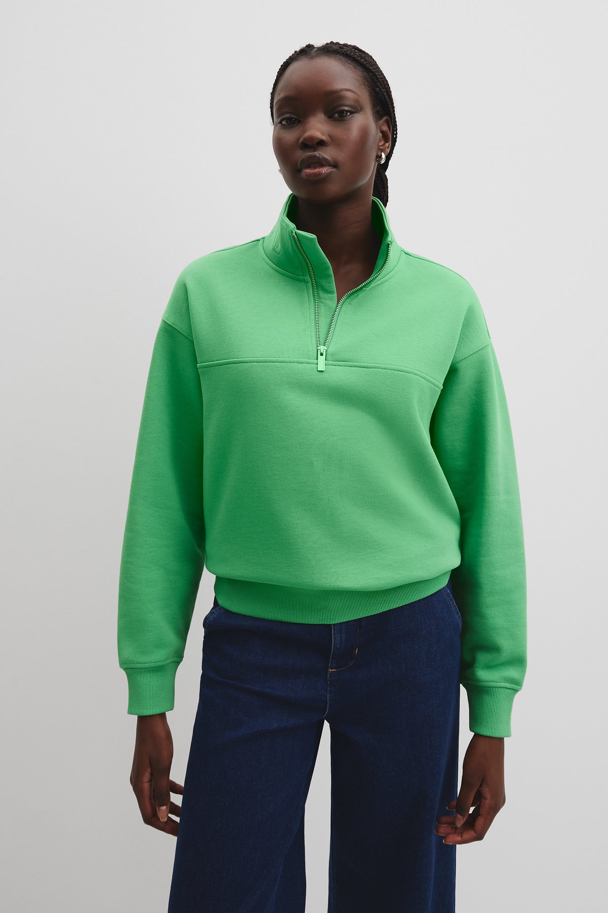Organically Grown Cotton Linen Crew Knit