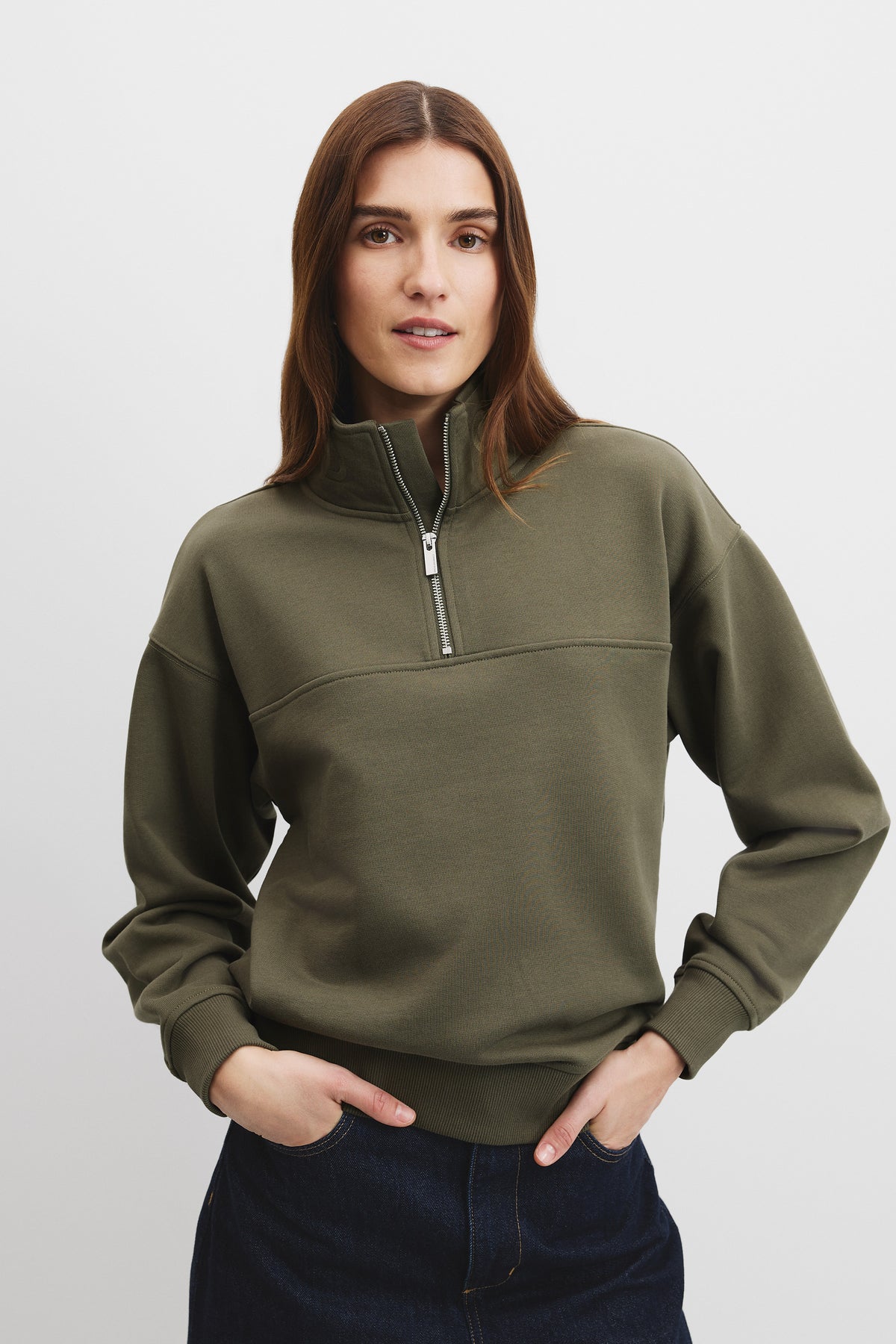 Organically Grown Cotton Linen Crew Knit
