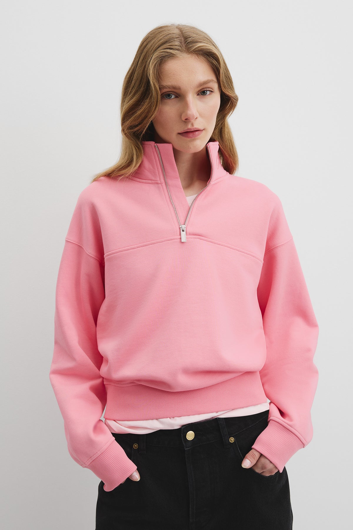 Organically Grown Cotton Linen Crew Knit
