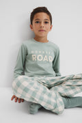 Cotton Check Logo Pyjama