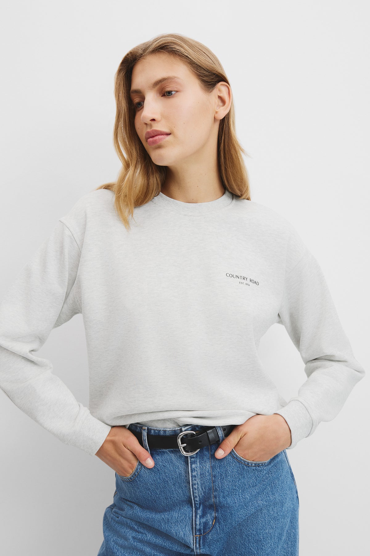 Cotton Relaxed Fit Sweat
