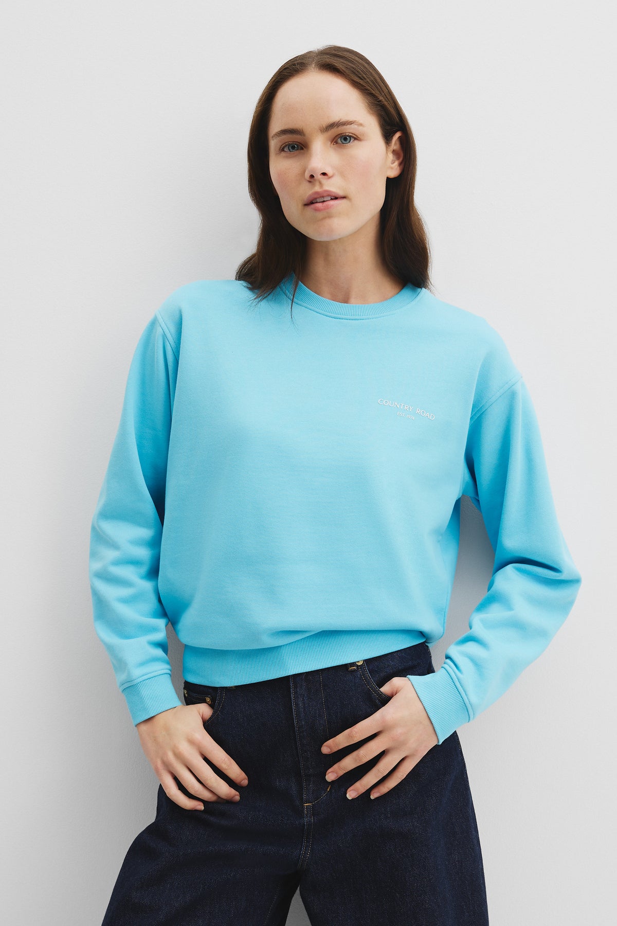 Cotton Relaxed Fit Sweat