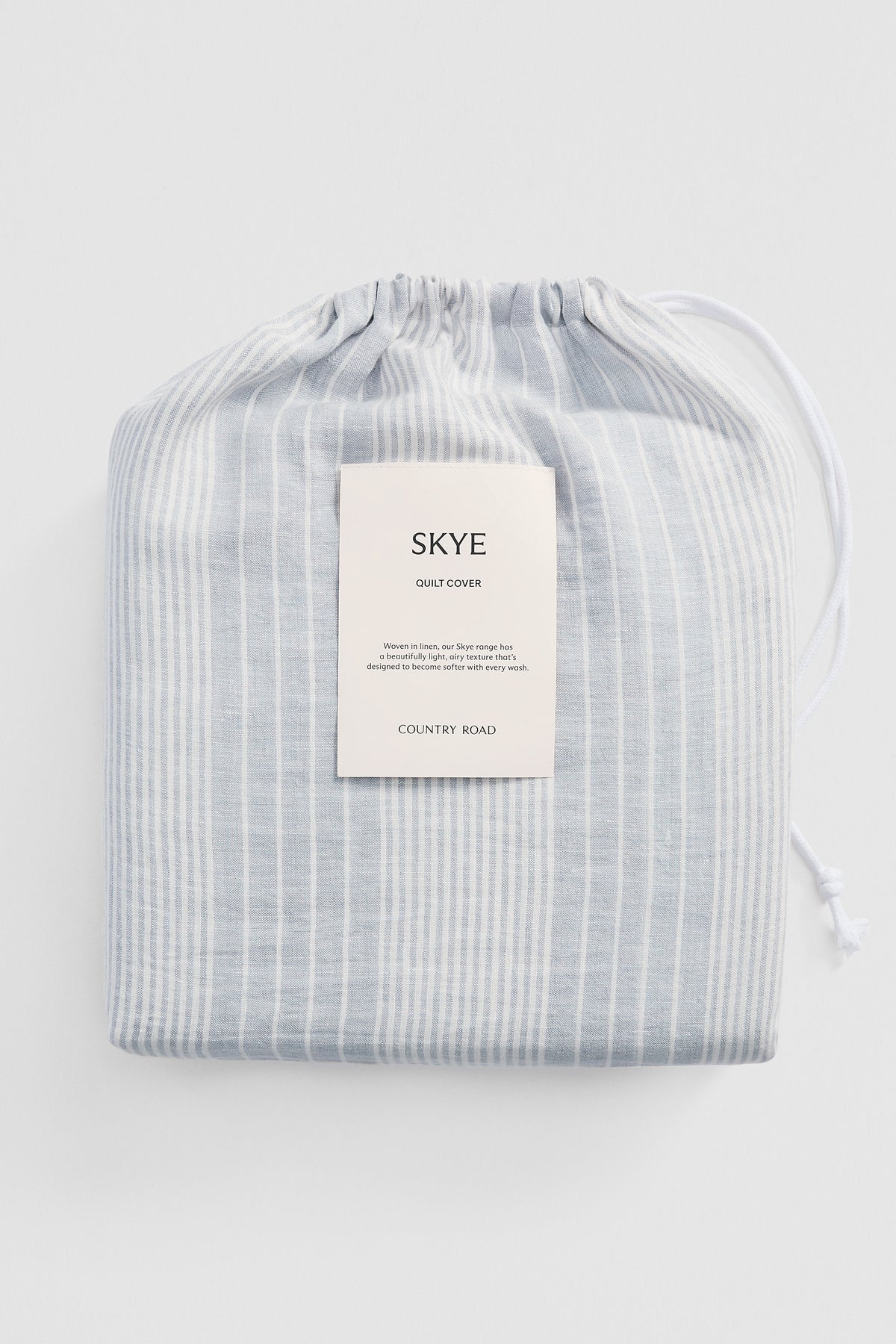 Skye Linen Queen Quilt Cover
