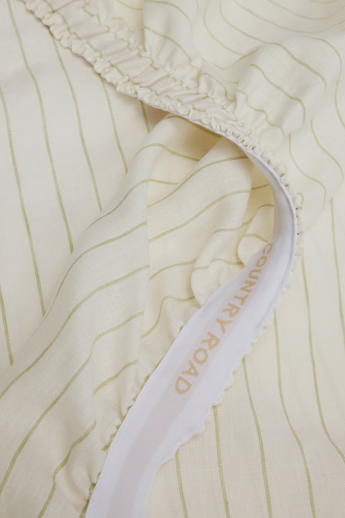 Skye Linen Queen Fitted Sheet