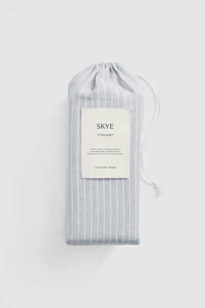 Skye Linen King Fitted Sheet