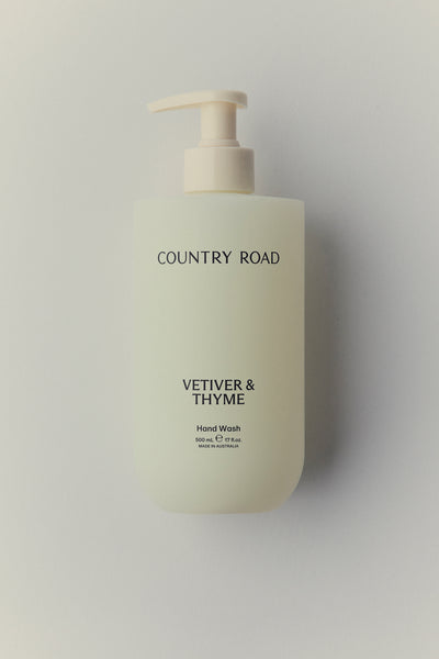 Australian Made Vetiver & Thyme Hand Wash 500Ml