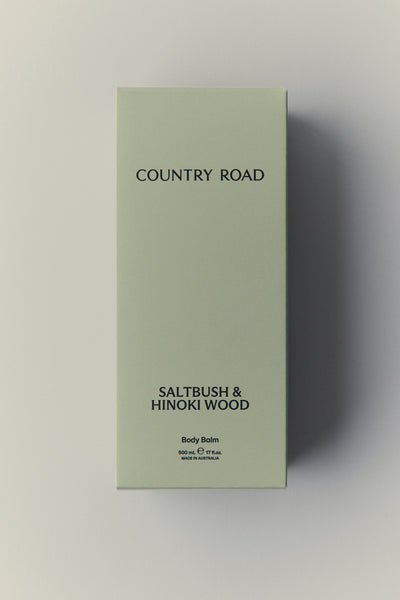 Australian Made Saltbush & Hinoki Wood Body Balm 500Ml