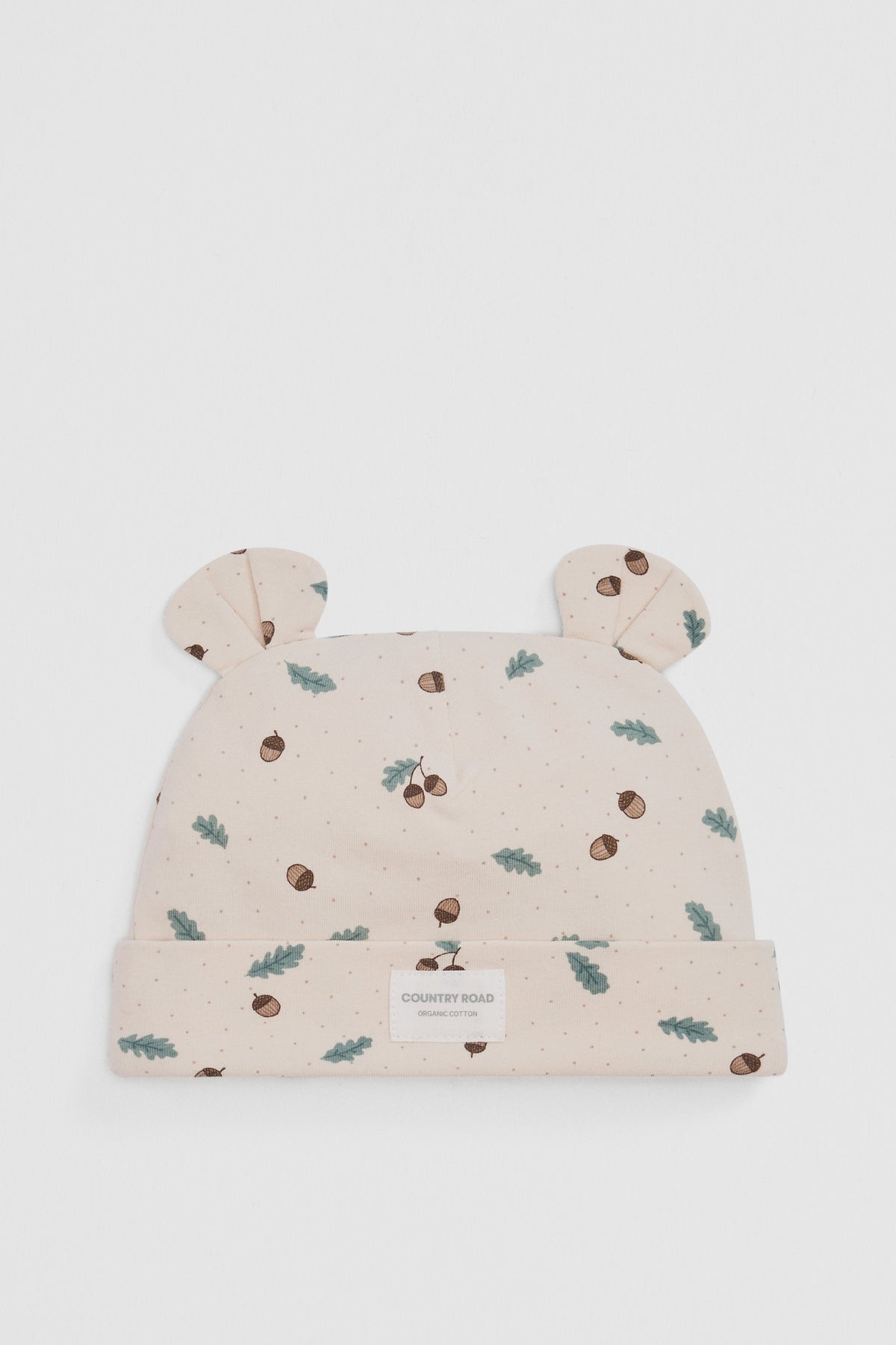 Organically Grown Cotton Newborn Beanie