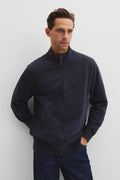 Relaxed Zip Through Sweat