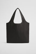 Ribbed Logo Shopper
