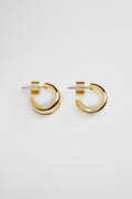 Small Double Hoop Earring