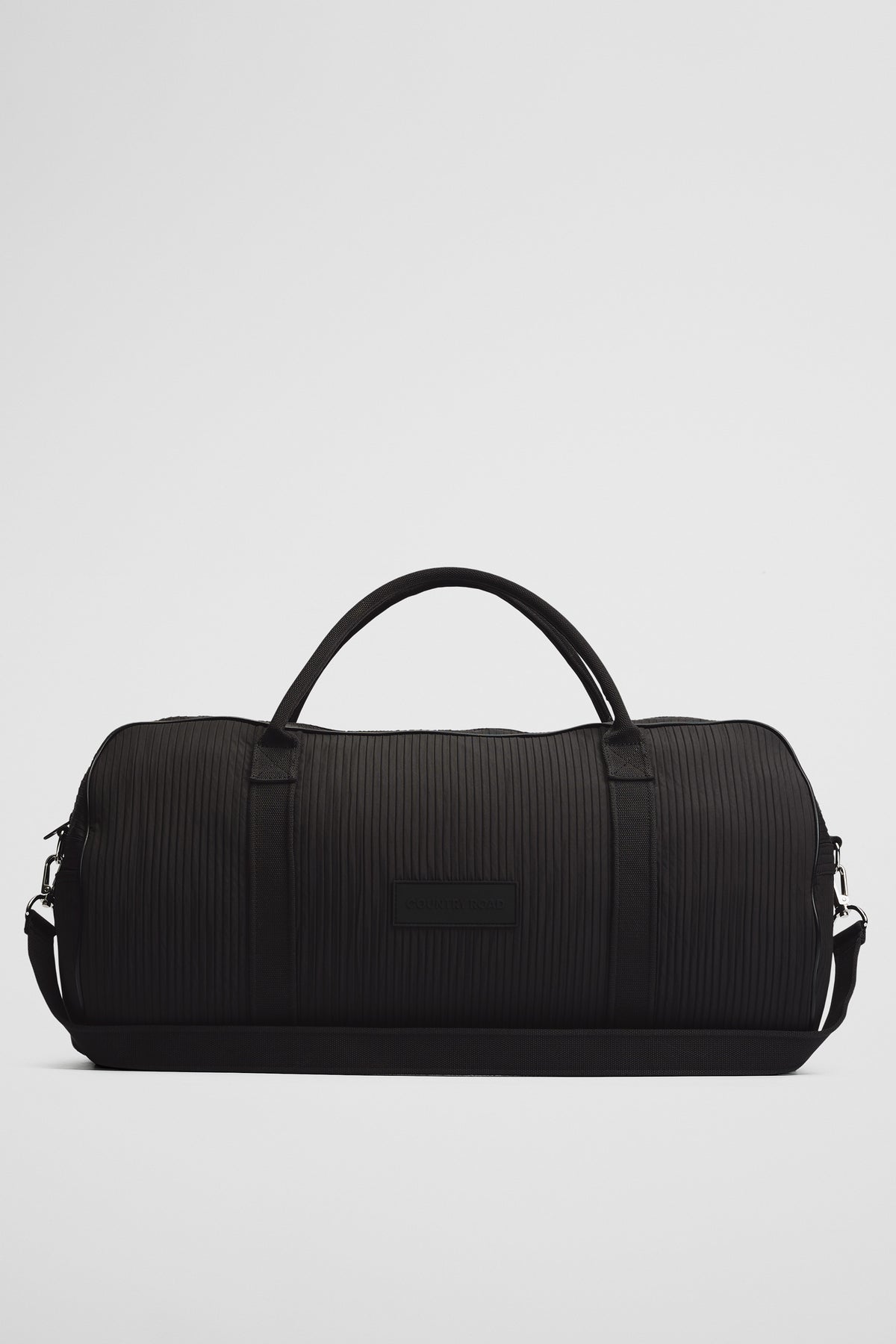 Ribbed Logo Tote