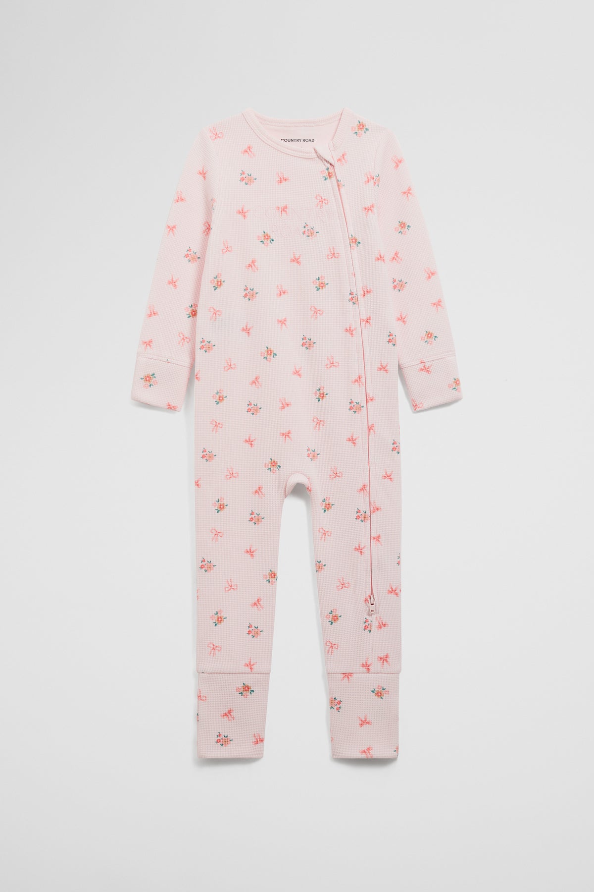 Organically Grown Cotton Waffle Jumpsuit
