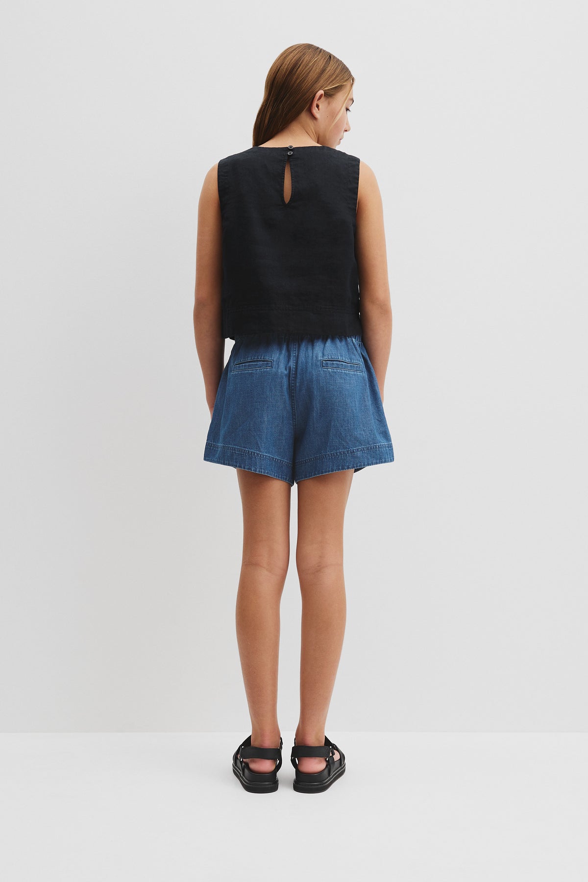 Teen Linen Tank