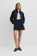 Denim Mini Skirt