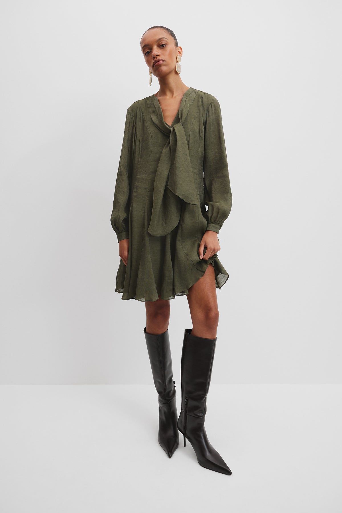 Panelled Mini Dress